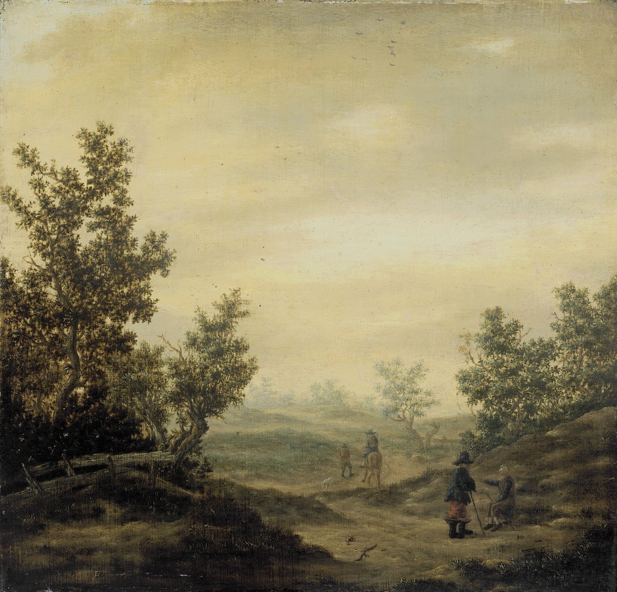 Estrada nas Dunas de Claes van Beresteyn (attributed to)