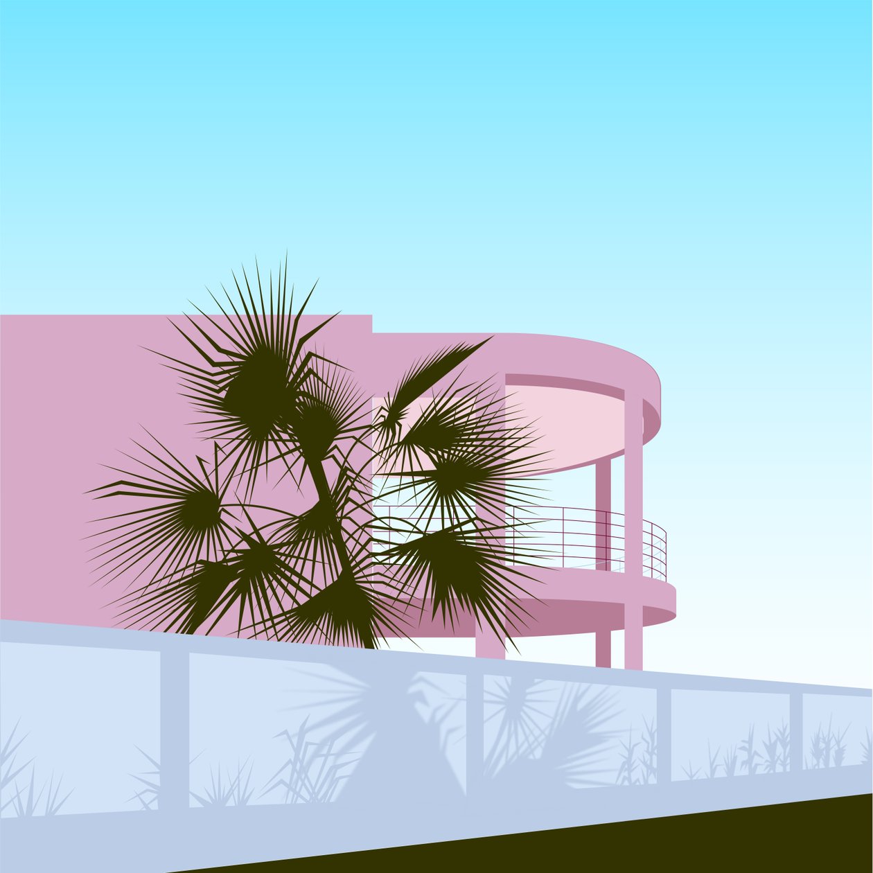 Art Deco Beach House de Claire Huntley