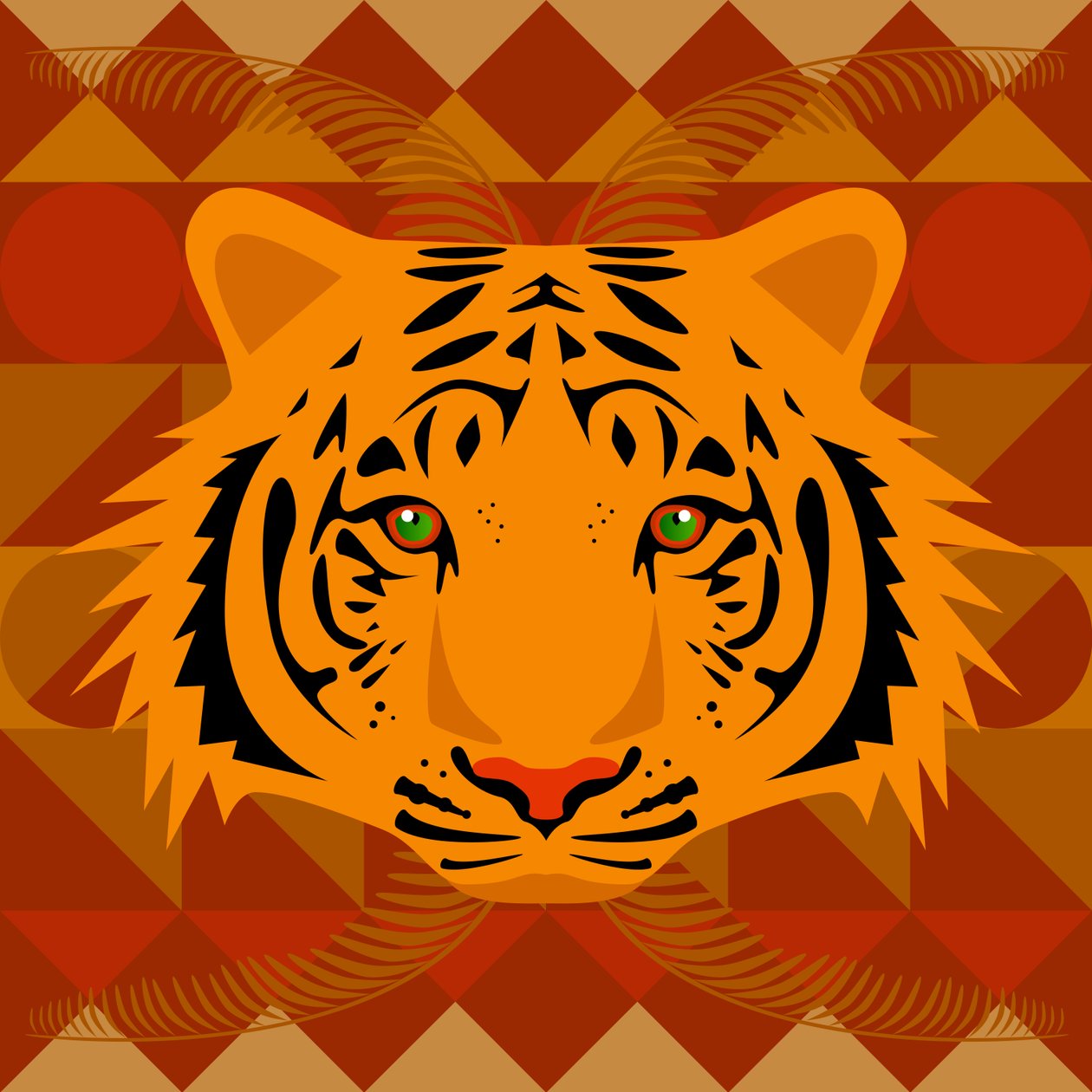 Tigre asteca de Claire Huntley