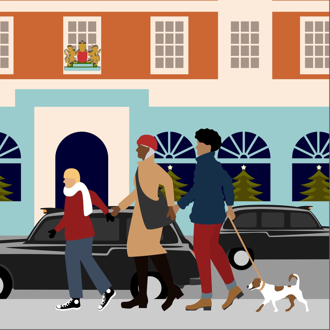 Compras de Natal de Claire Huntley