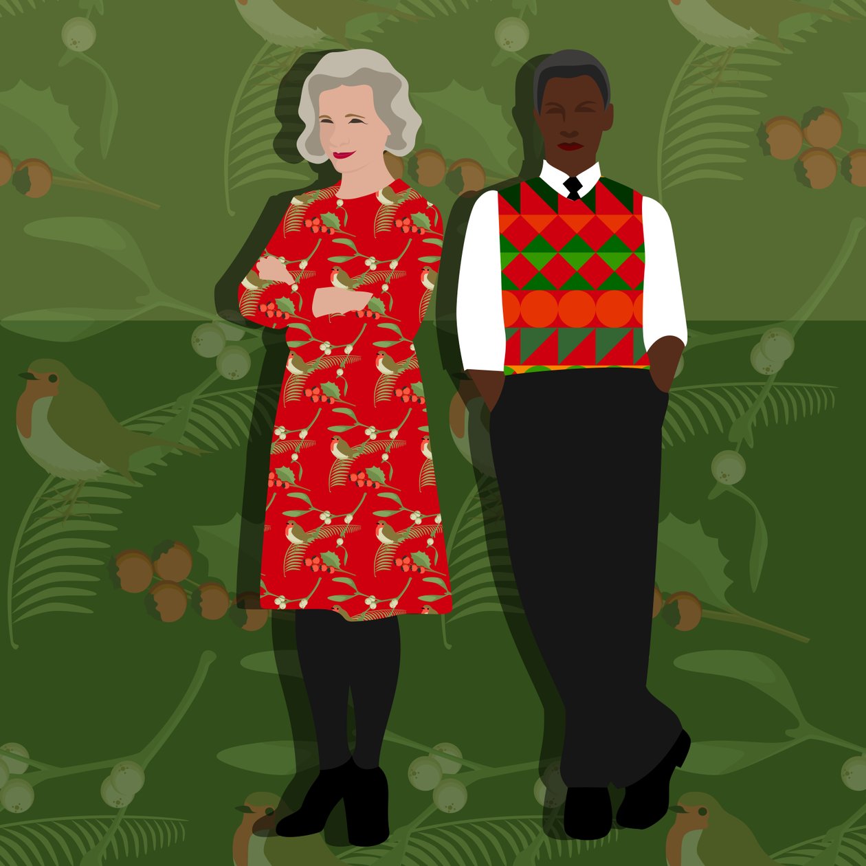Vibrações de Natal de Claire Huntley