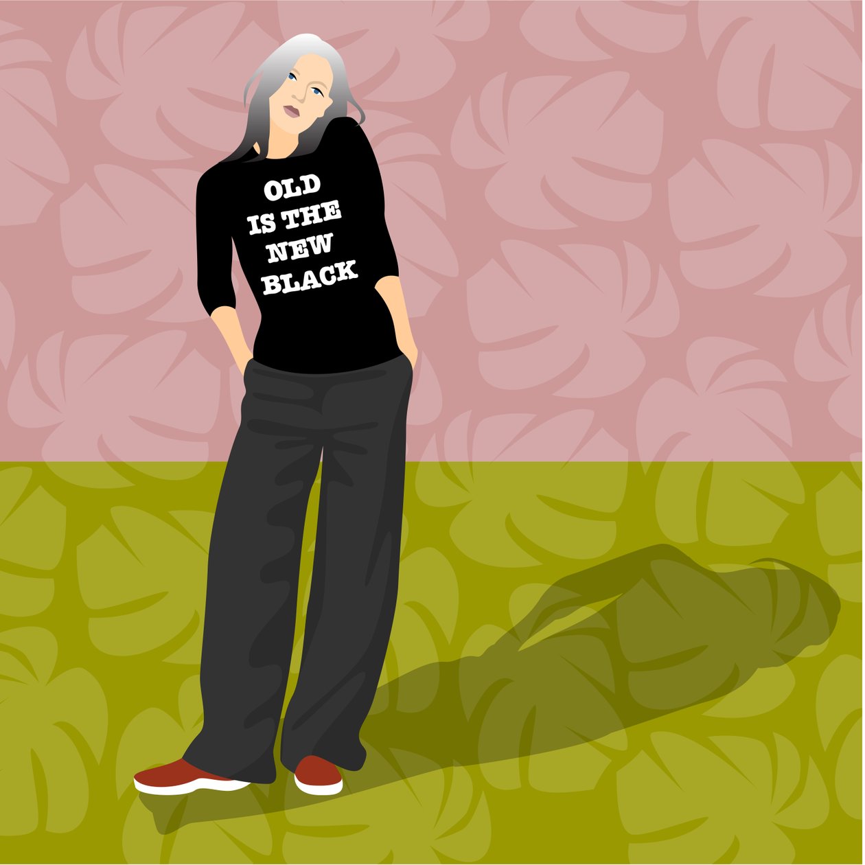 O Velho é o Novo Preto de Claire Huntley