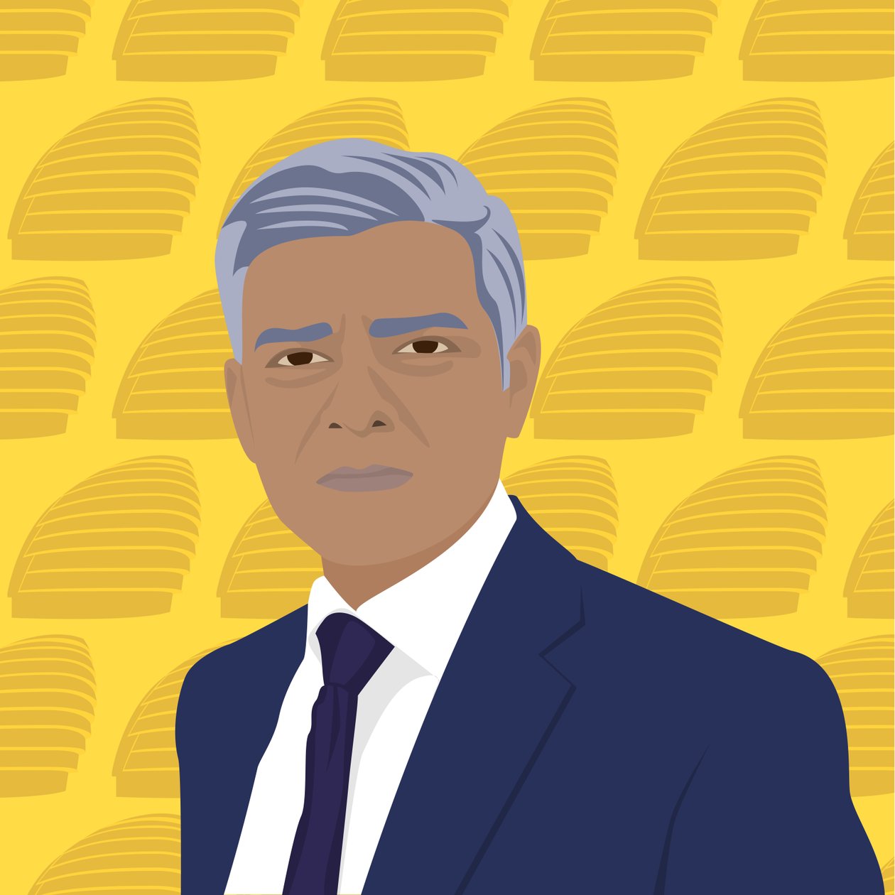 Sadiq Khan, prefeito de Londres de Claire Huntley
