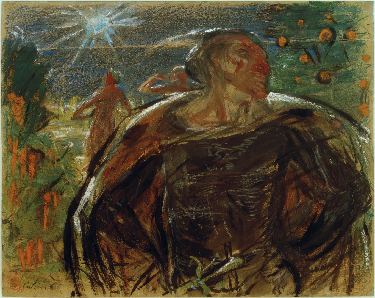 Don Juan e Leporello esperam Donna Anna de Clara Siewert