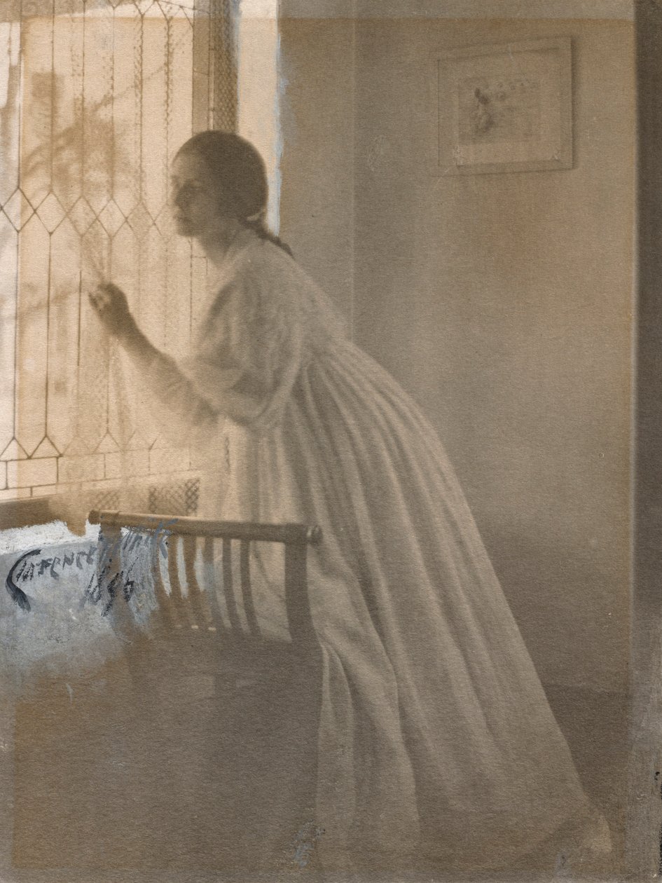 Na janela, 1896. de Clarence H. White