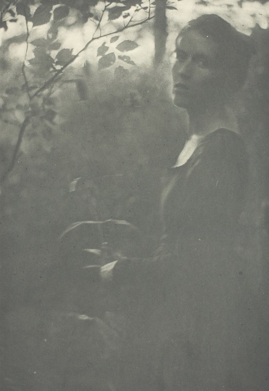 Borda do Bosque, c. 1899. de Clarence H White