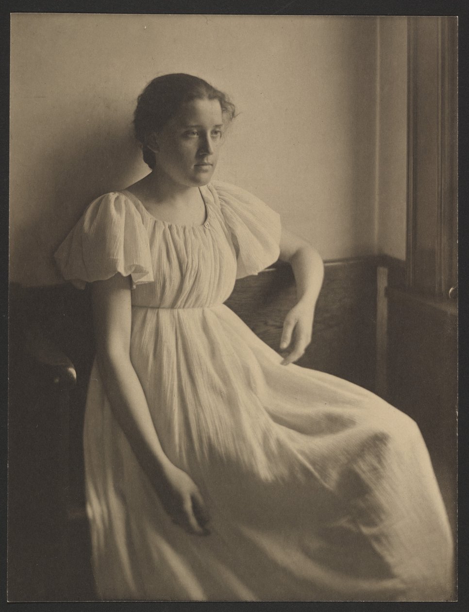 O vestido branco de Clarence H. White