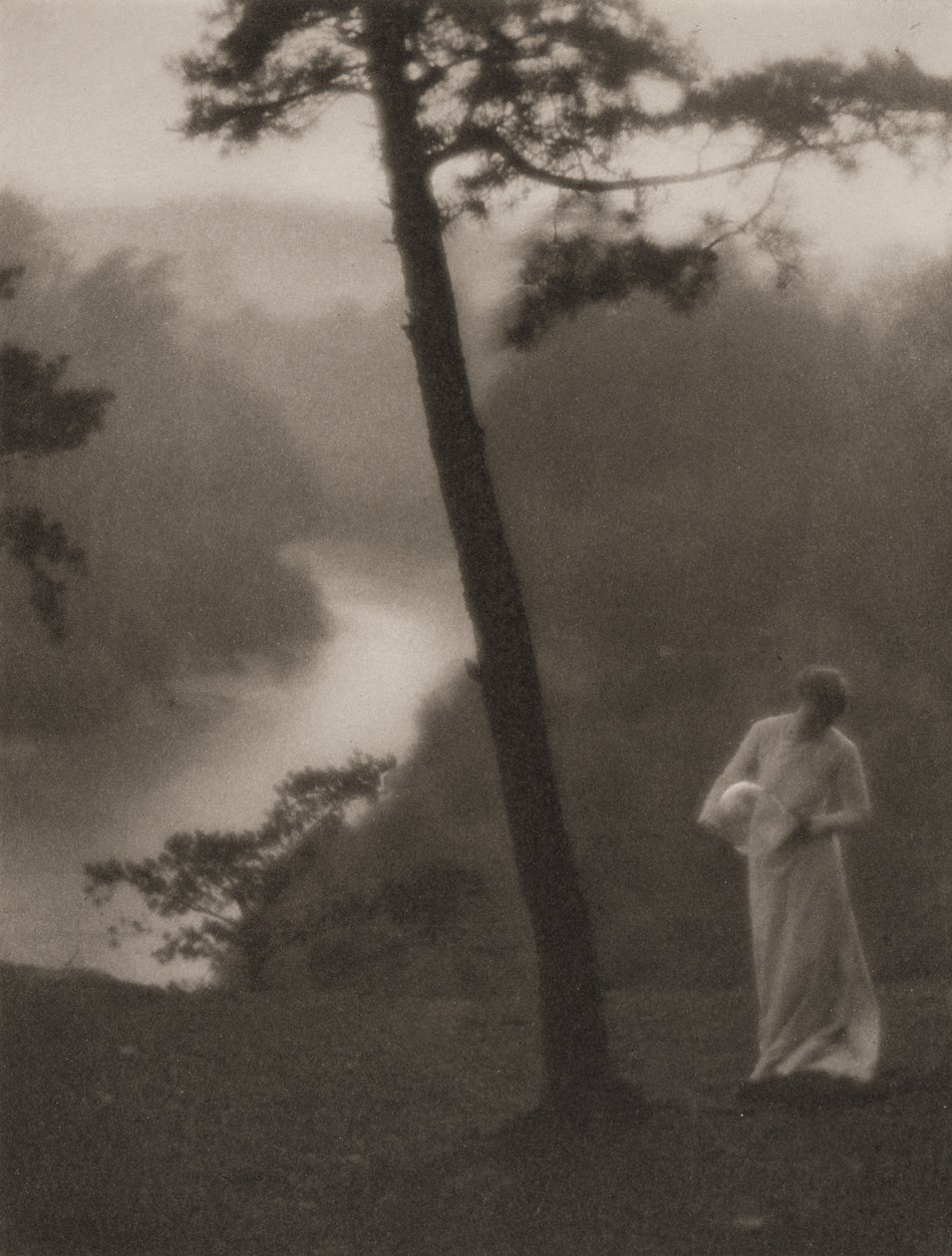 Manhã, publicado em julho de 1908 (fotogravura) de Clarence Hudson White