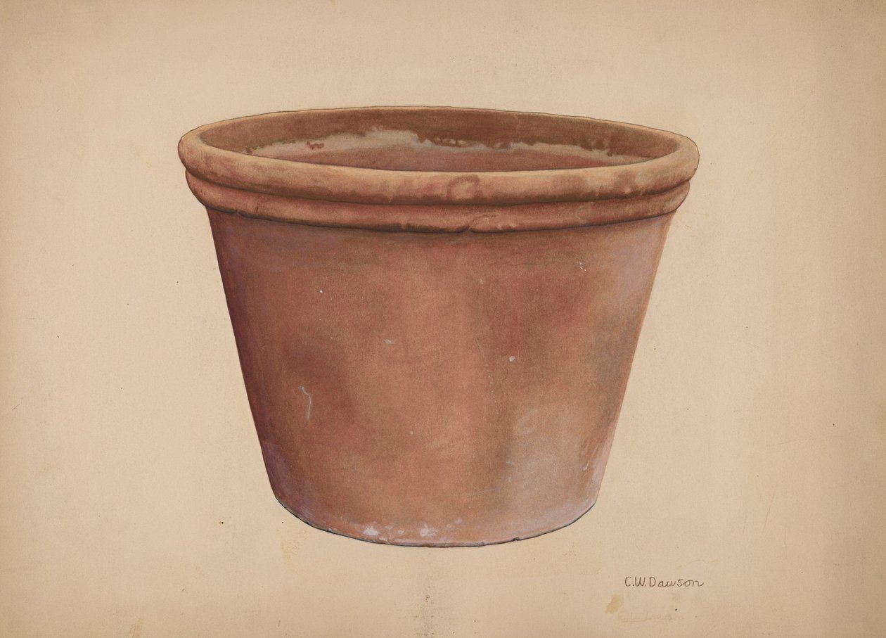 Urna de Flores de Clarence W. Dawson