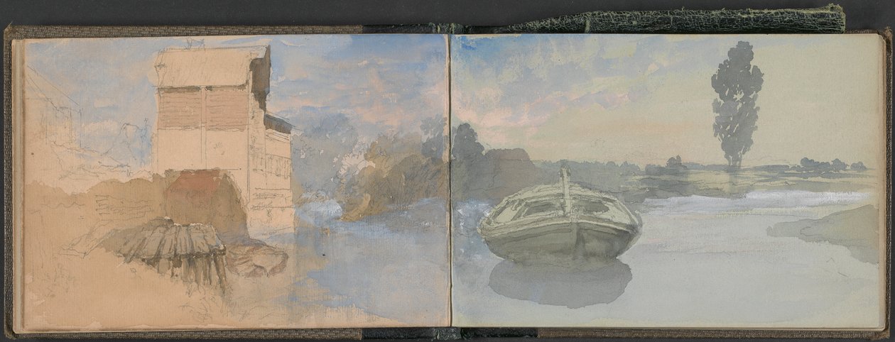 Livro de Esboços da Ilha de Wight e Kent de Clarkson Stanfield