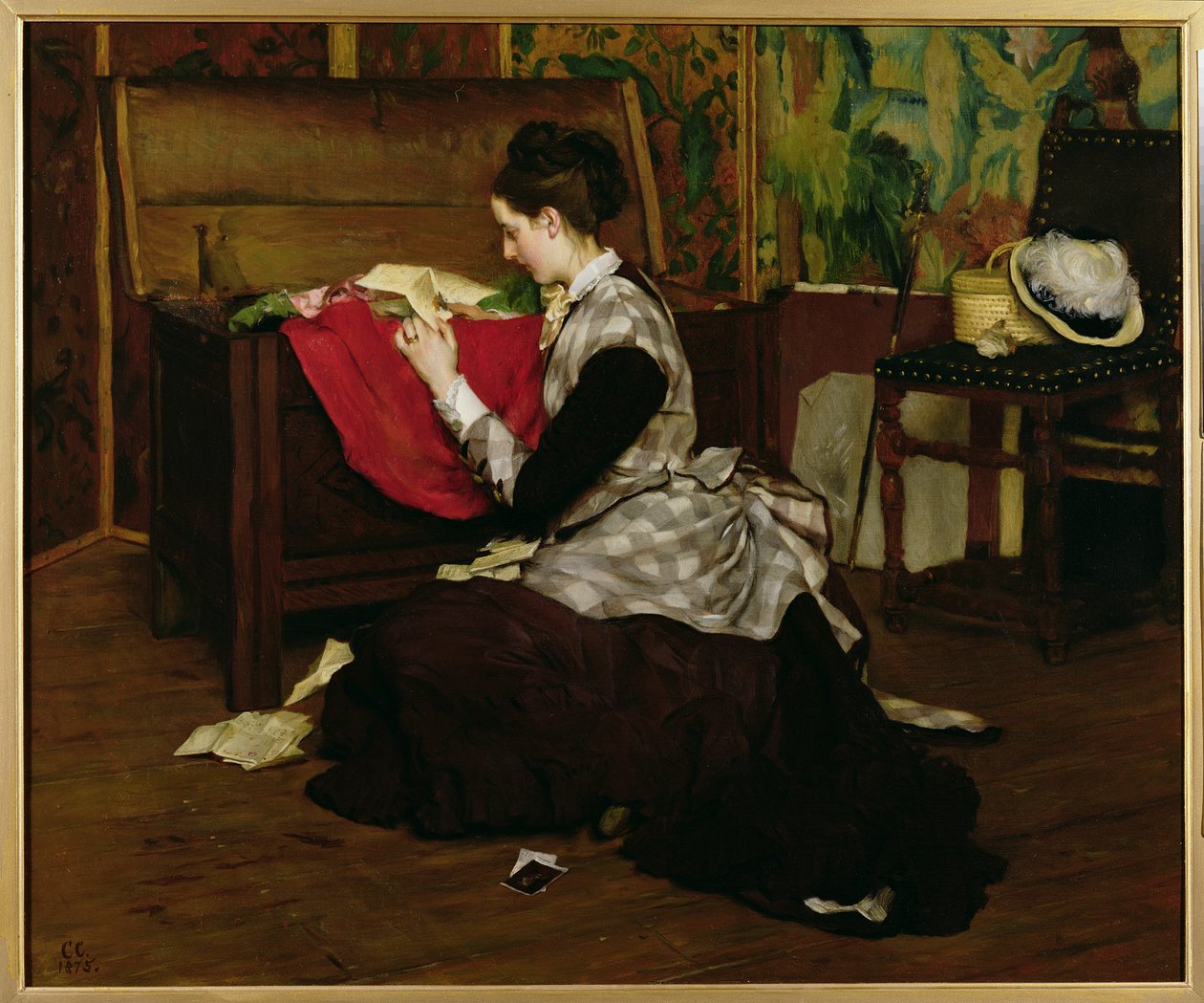 Antigas, letras, e, folhas mortas de Claude Andrew Calthrop