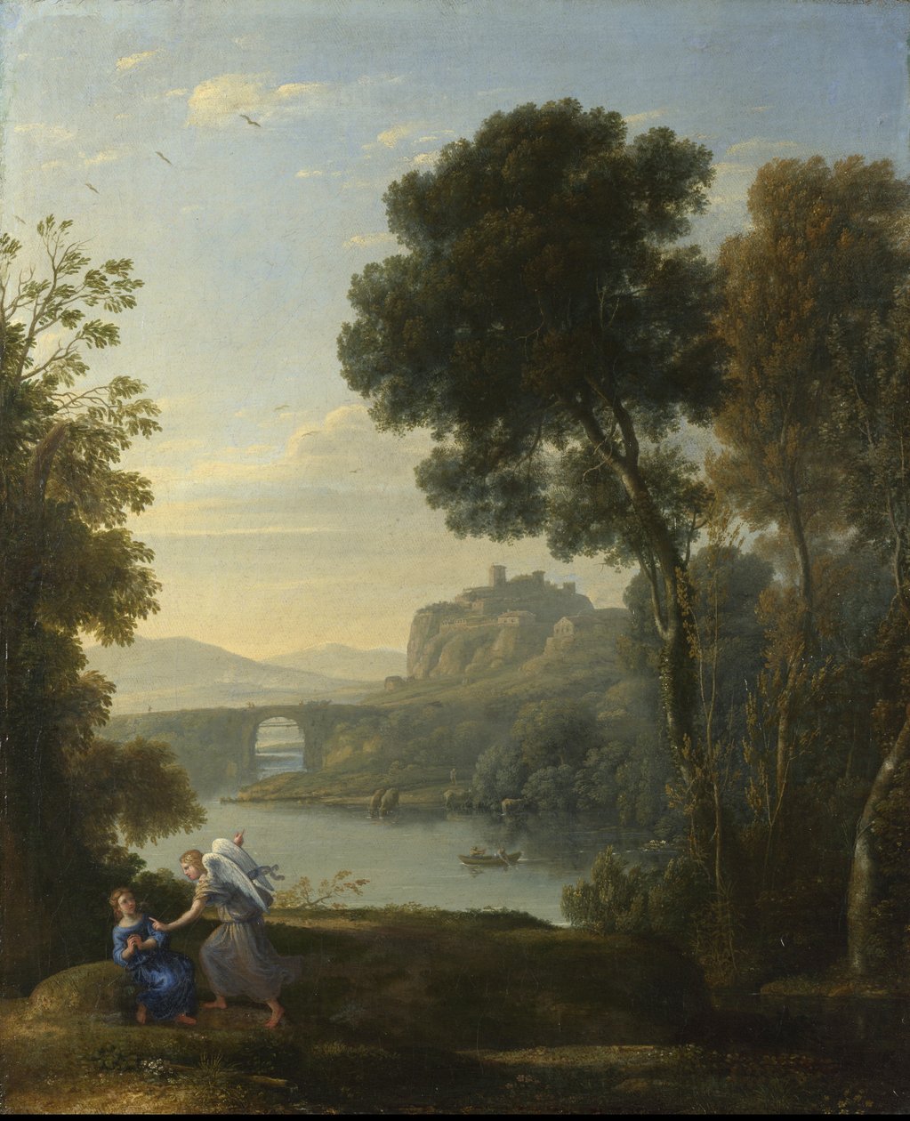 Paisagem com Hagar e o Angelnn de Claude Lorrain