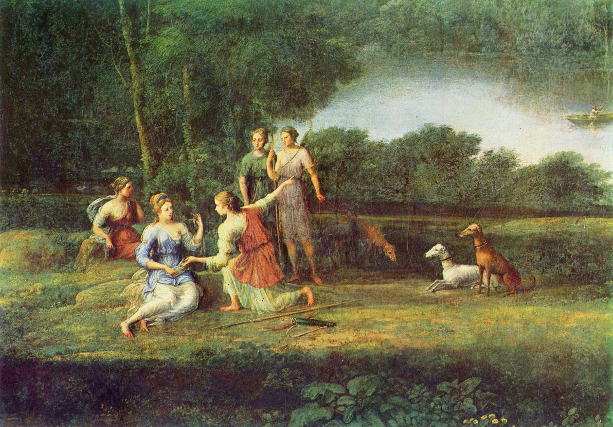 Egeria beweint Numa de Claude Lorrain