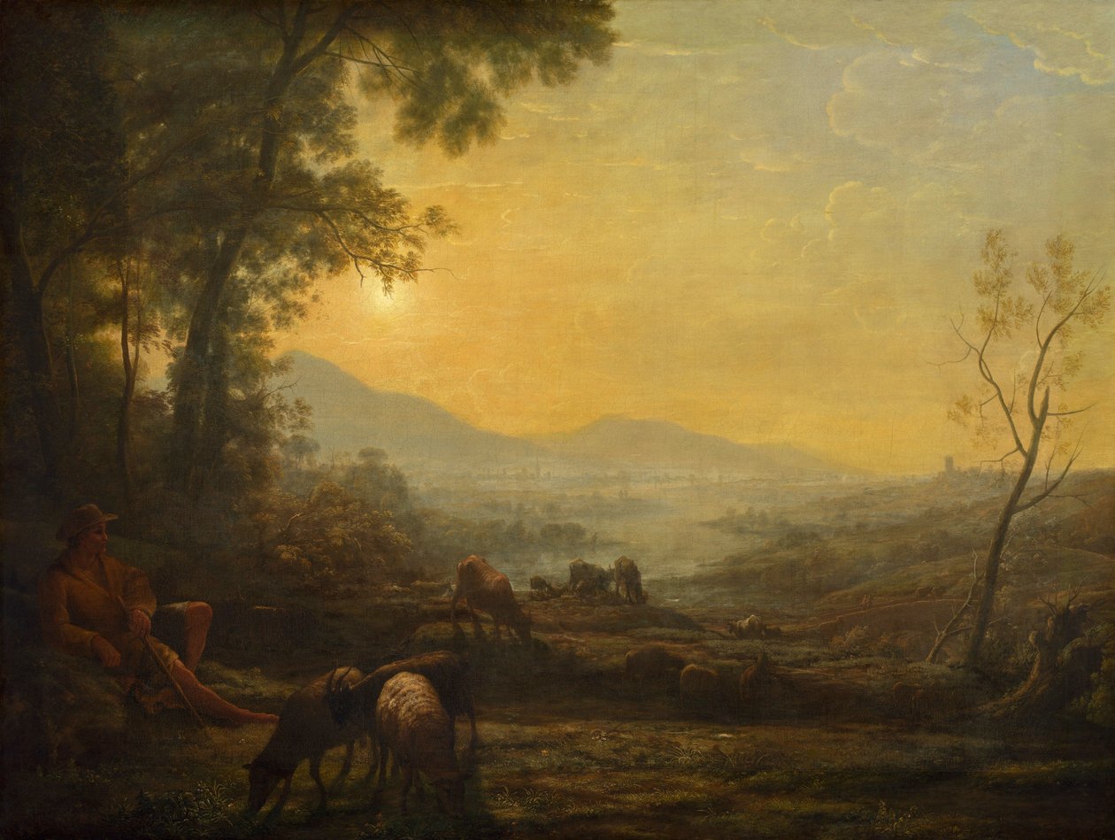 O pastor de Claude Lorrain