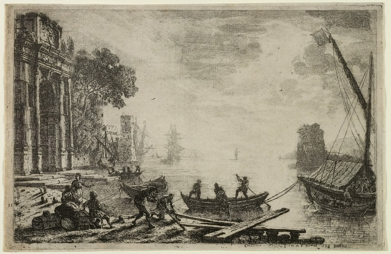 O sol nascente, 1634 de Claude Lorrain