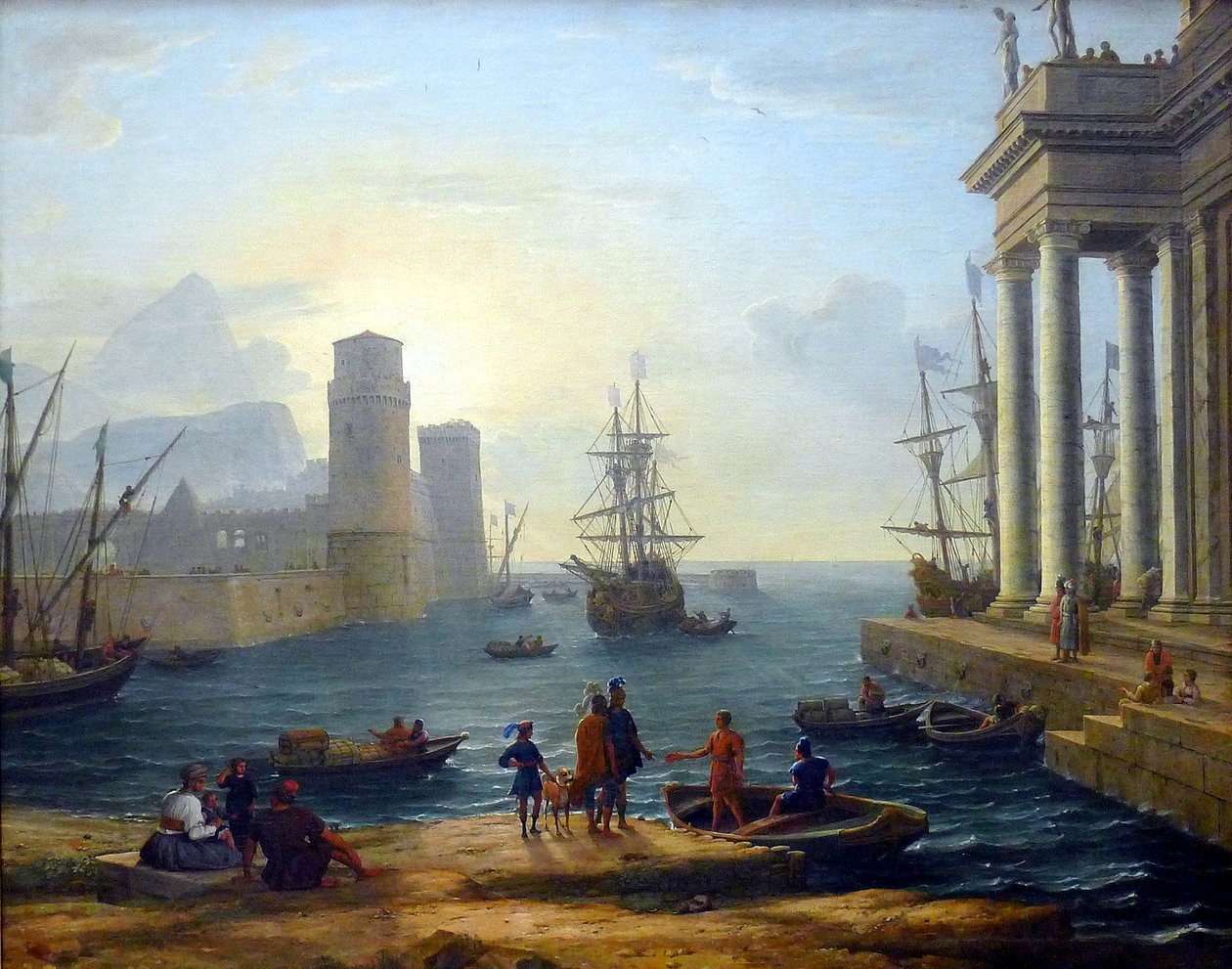 Sheetquement dUlysee de Claude Lorrain