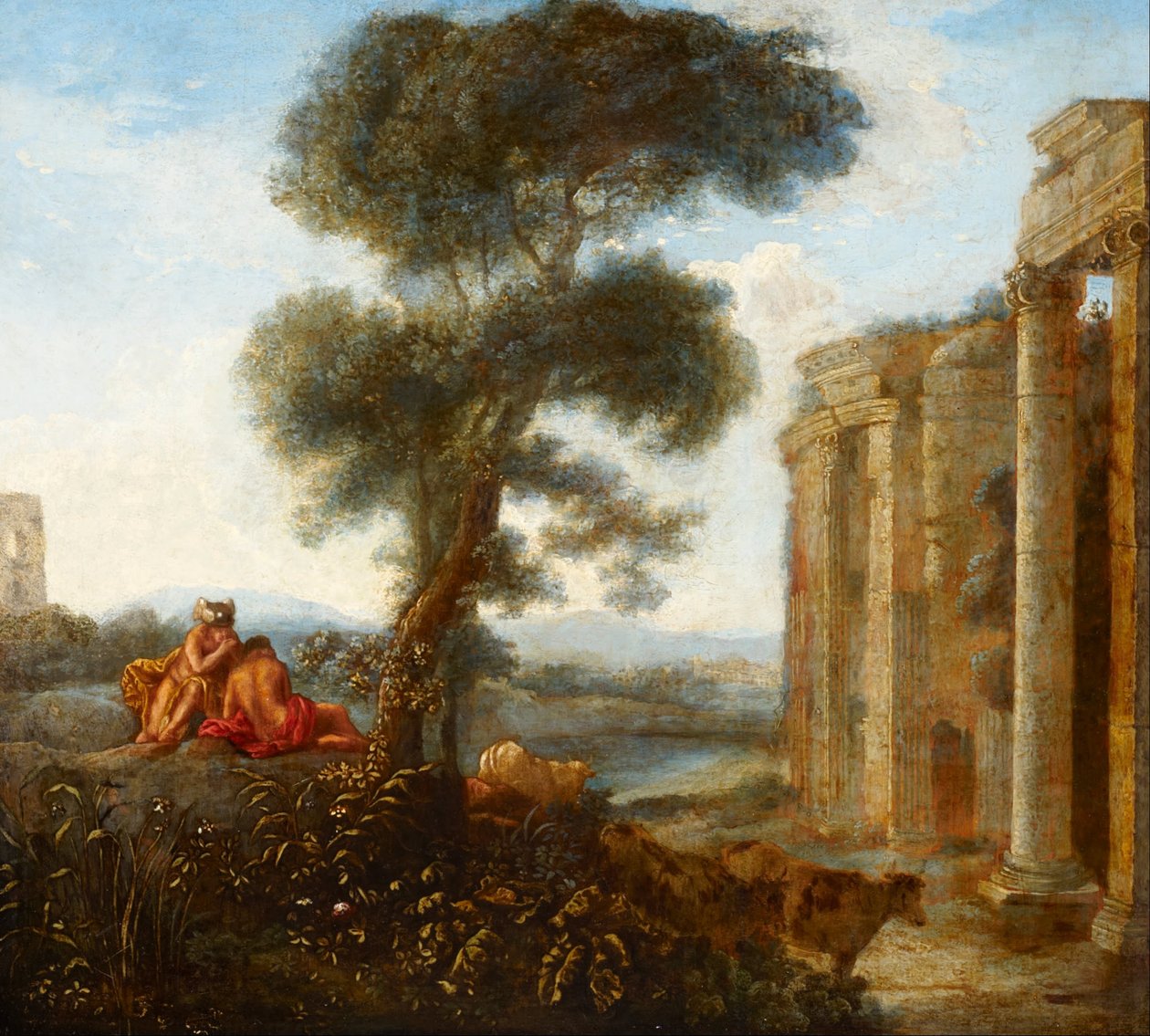 Mercúrio e Argus de Claude Lorrain