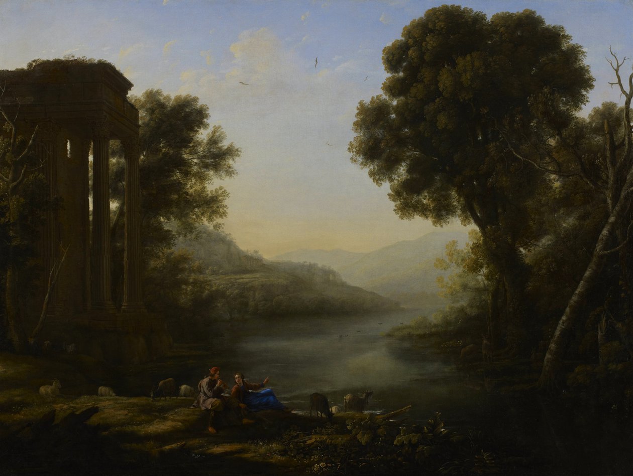 Paisagem Pastoral (Minneapolis Institute of Arts) de Claude Lorrain