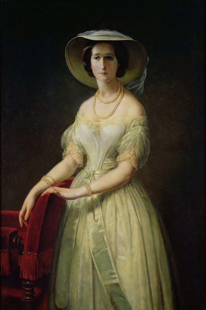 Imperatriz Eugenie (1826-1920) c.1853 de Claude Marie Dubufe
