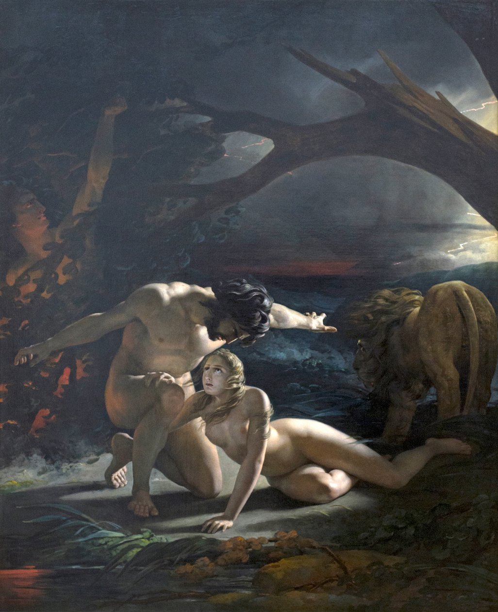Paraíso perdido de Claude Marie Dubufe