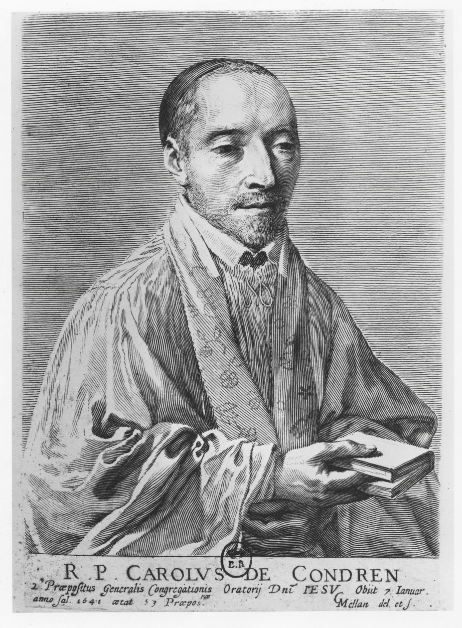Charles de Condren de Claude Mellan