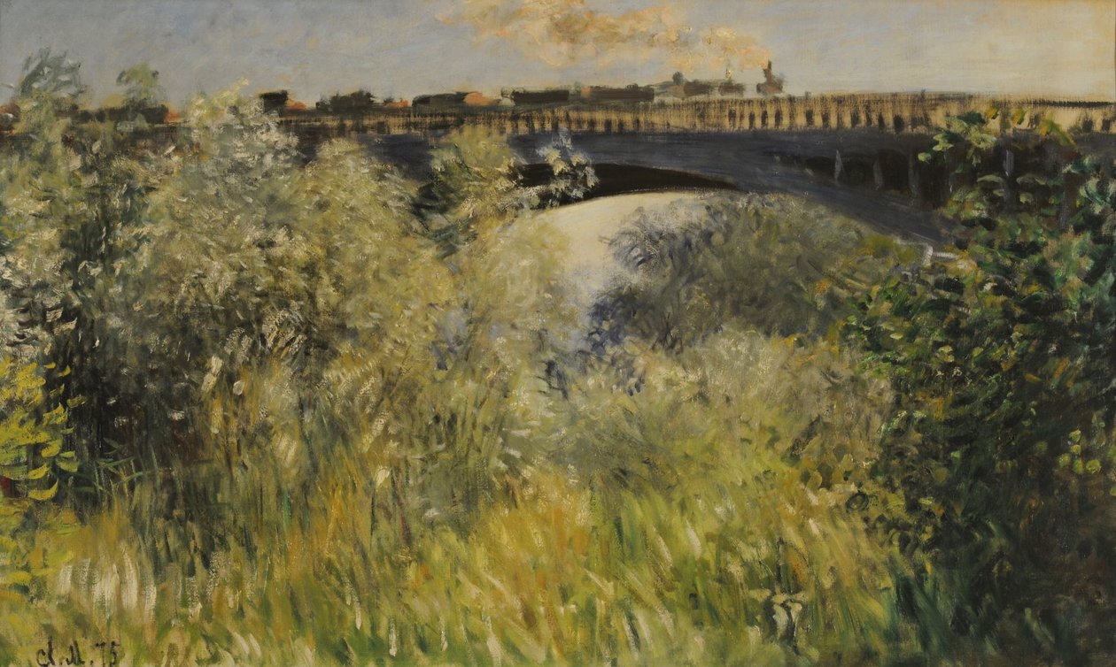 A ponte argenteuiln de Claude Monet