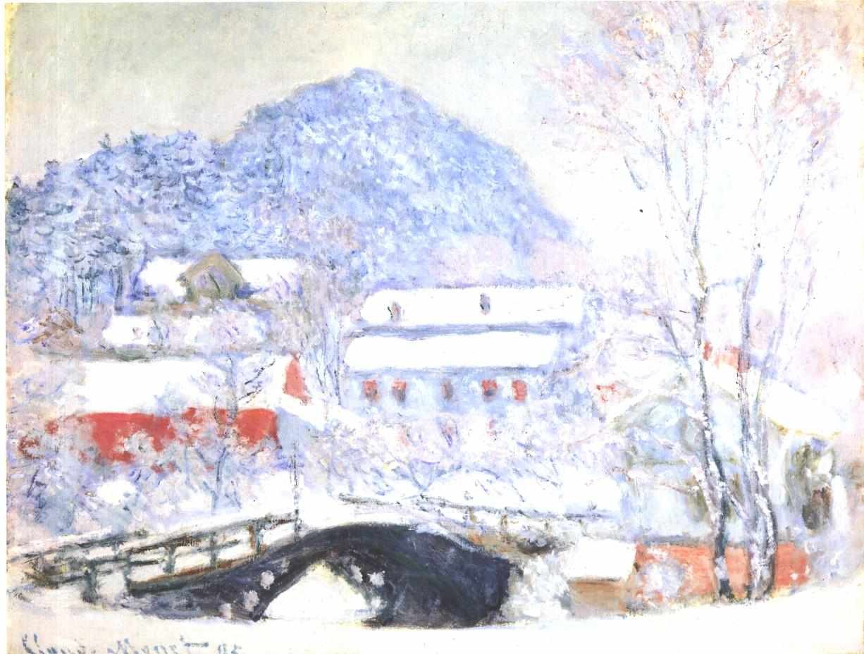 Sandvika, Noruega de Claude Monet