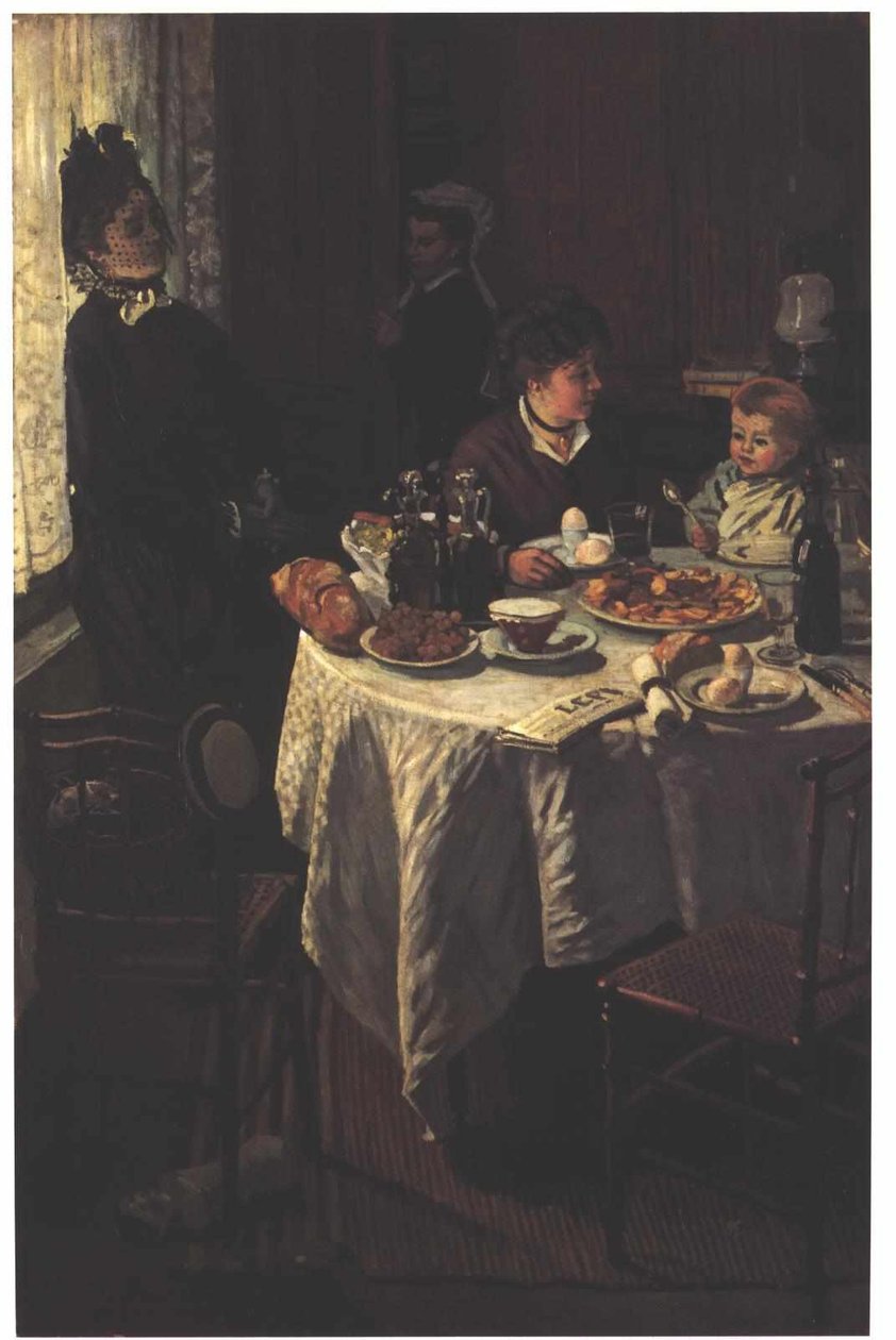 The LuncheonnDeutsch: Das FruhstucknFrançais: O dejeunernoPolski: Sniadanien de Claude Monet