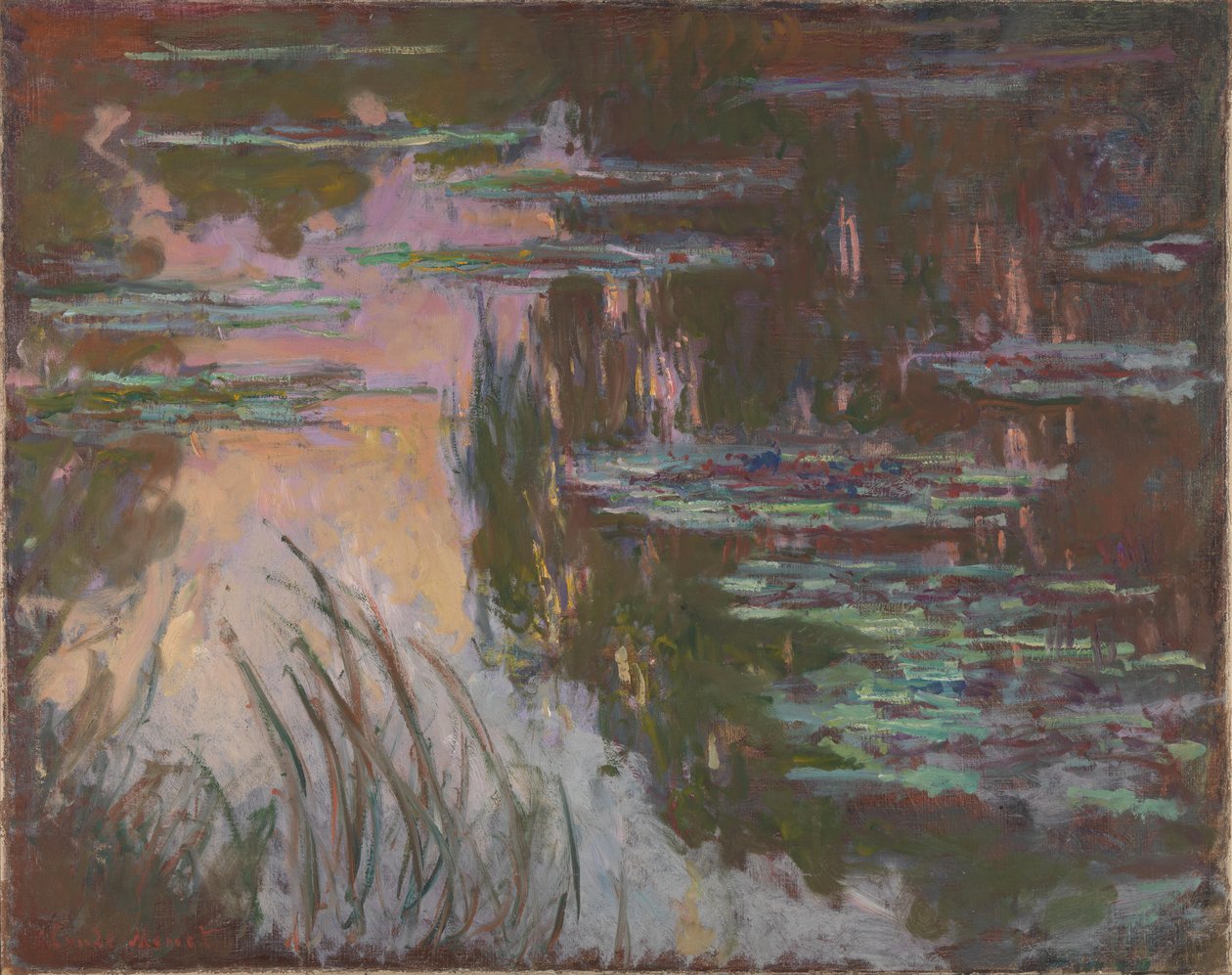 Water-Lilies, Definindo Saudável de Claude Monet