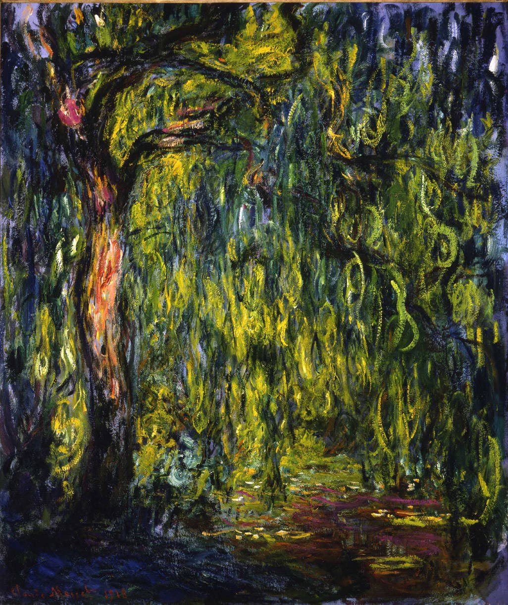 Chorando Willown de Claude Monet