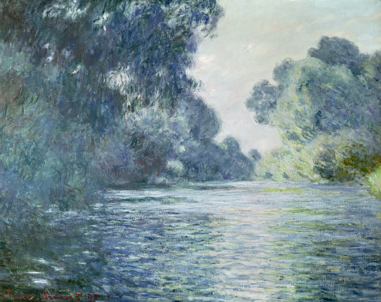 Filial do Sena perto de Giverny, 1897 de Claude Monet