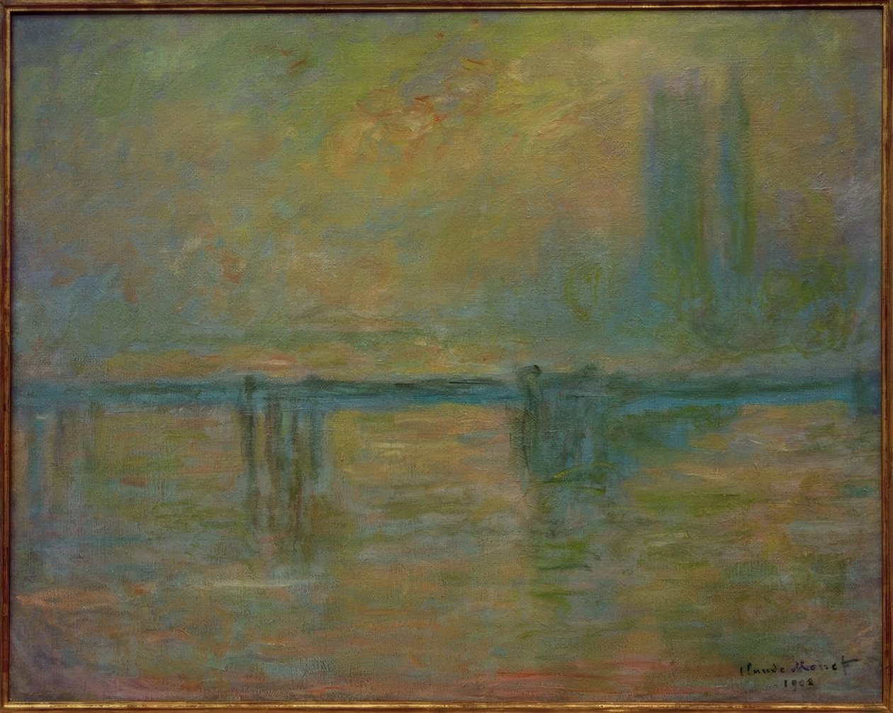 Ponte de Charing Cross, brouillard de Claude Monet