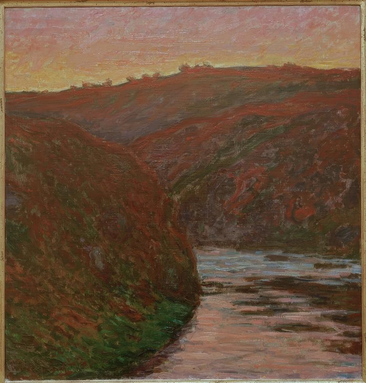 Oco, pôr-do-sol de Claude Monet