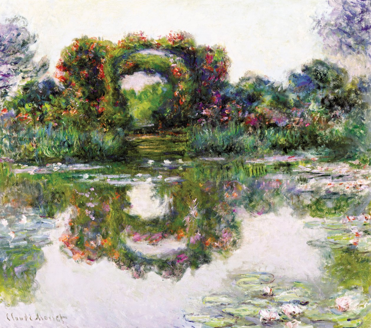 Arcos de Flores, Giverny.JPG de Claude Monet