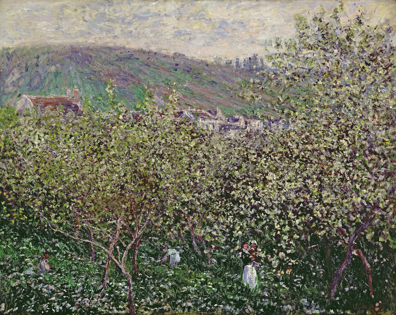 Catadores de Frutas, 1879 de Claude Monet