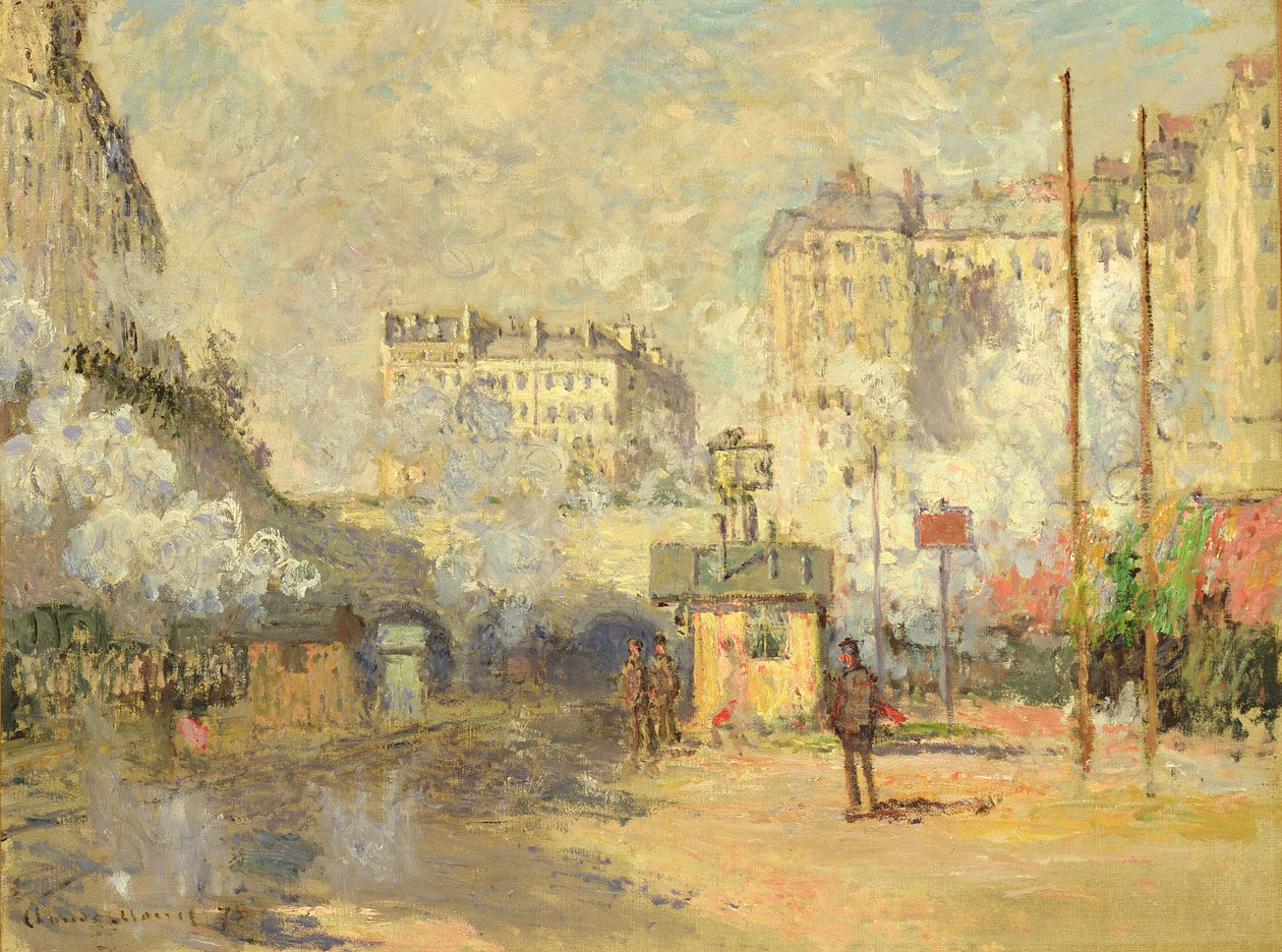 Gare Saint Lazare, 1877 de Claude Monet