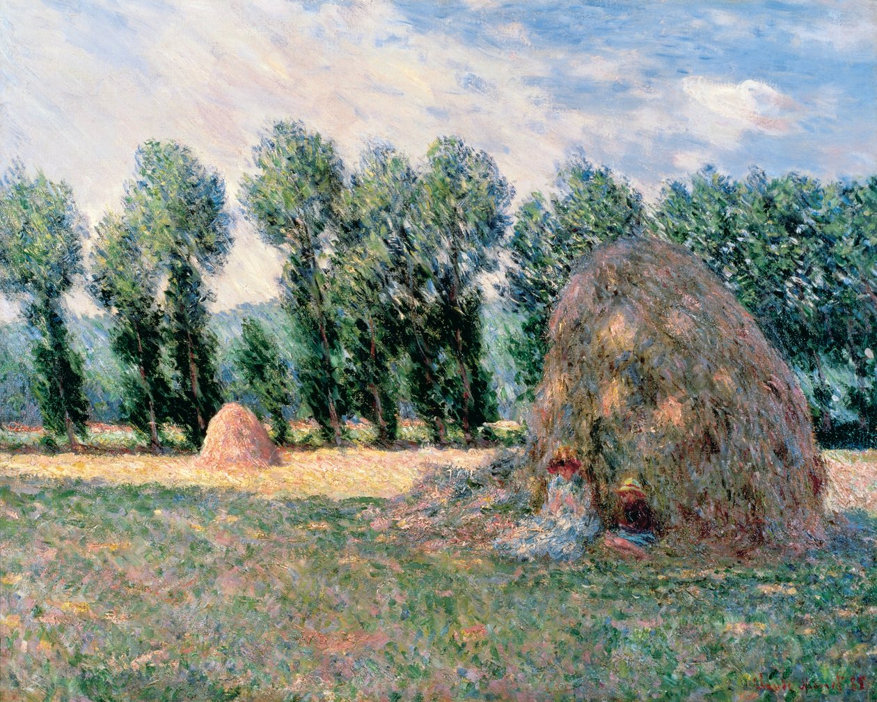 Montes de feno de Claude Monet