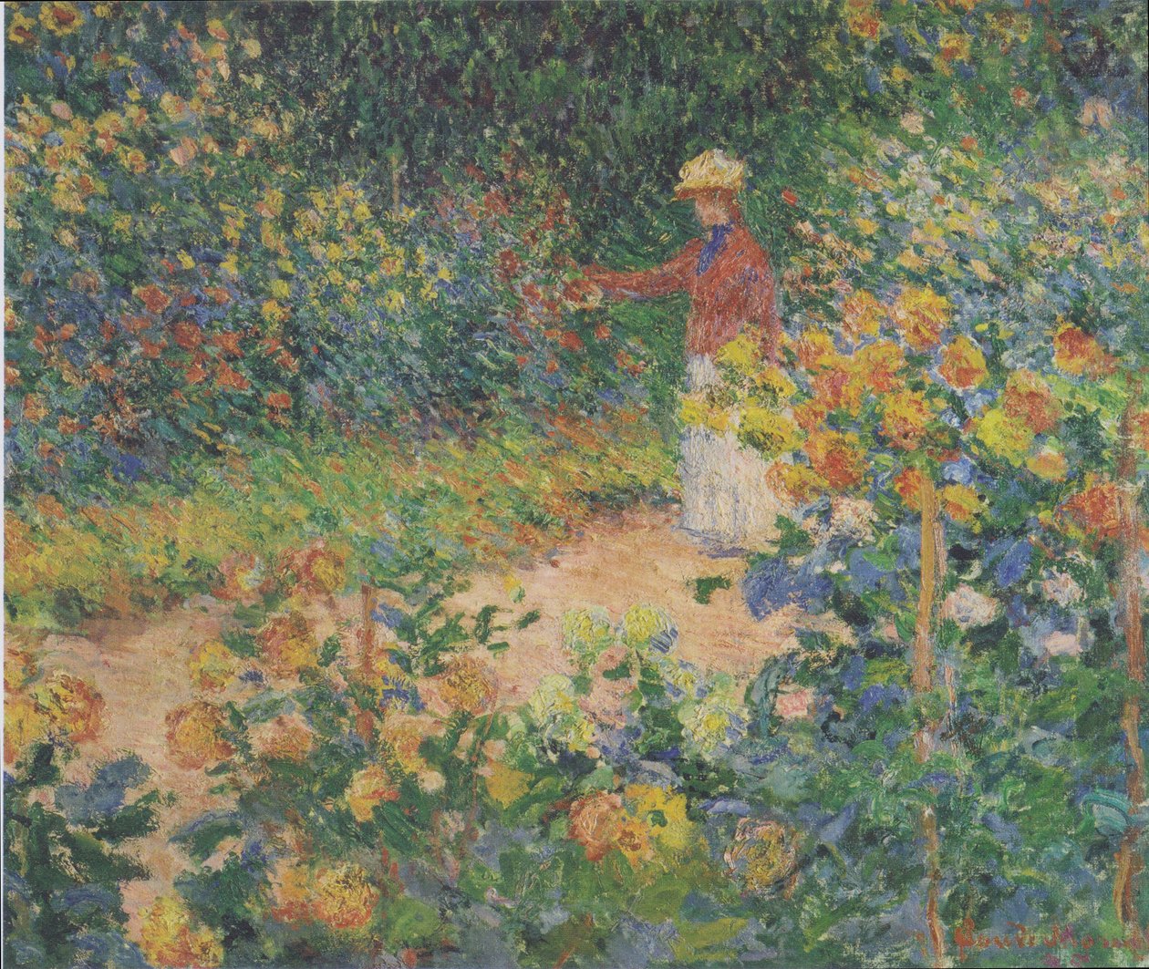 No jardim de Claude Monet