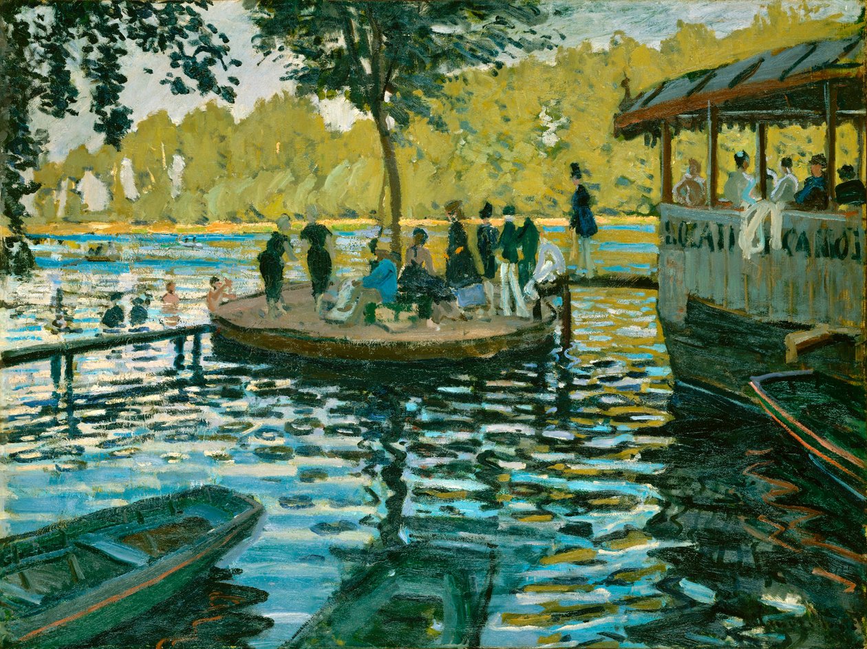 O Grenouillère de Claude Monet