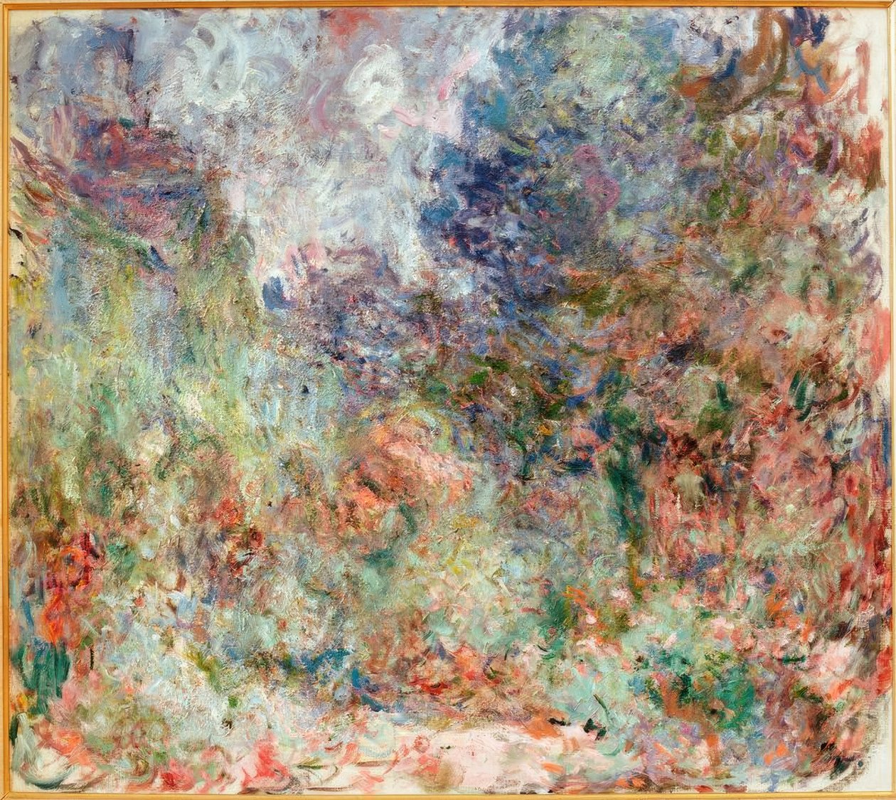 A Casa do Artista, vista do Jardim das Rosas (Das Haus de de Claude Monet