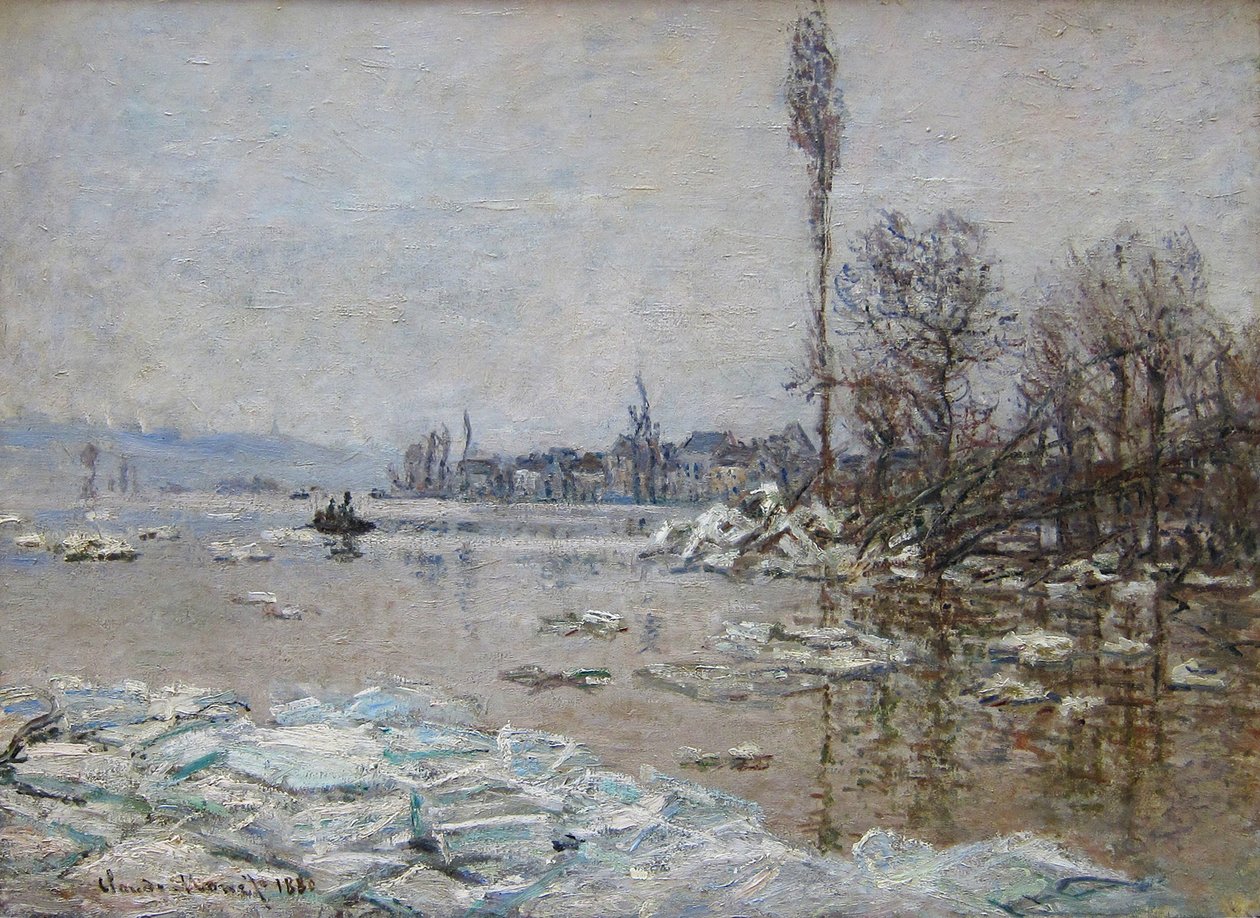 O desastre no Palais des Beaux-Arts em Lille de Claude Monet