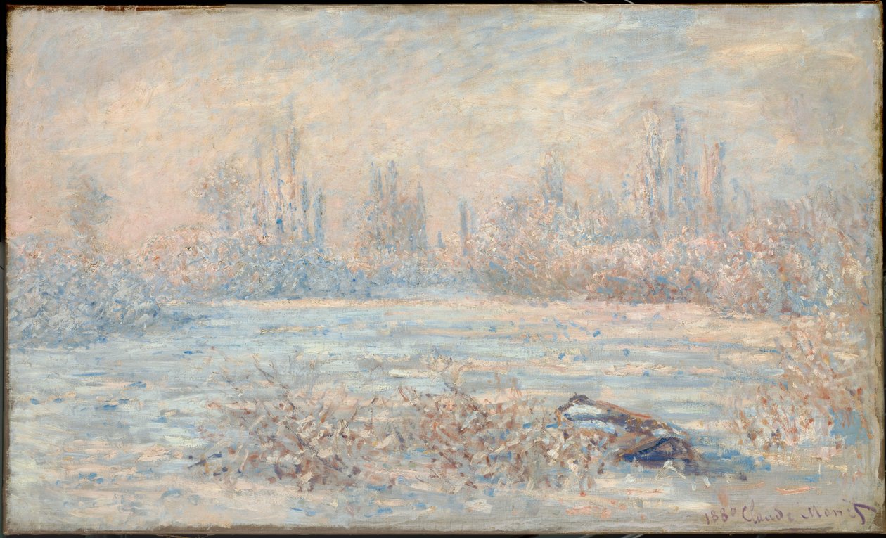 Geada de Claude Monet