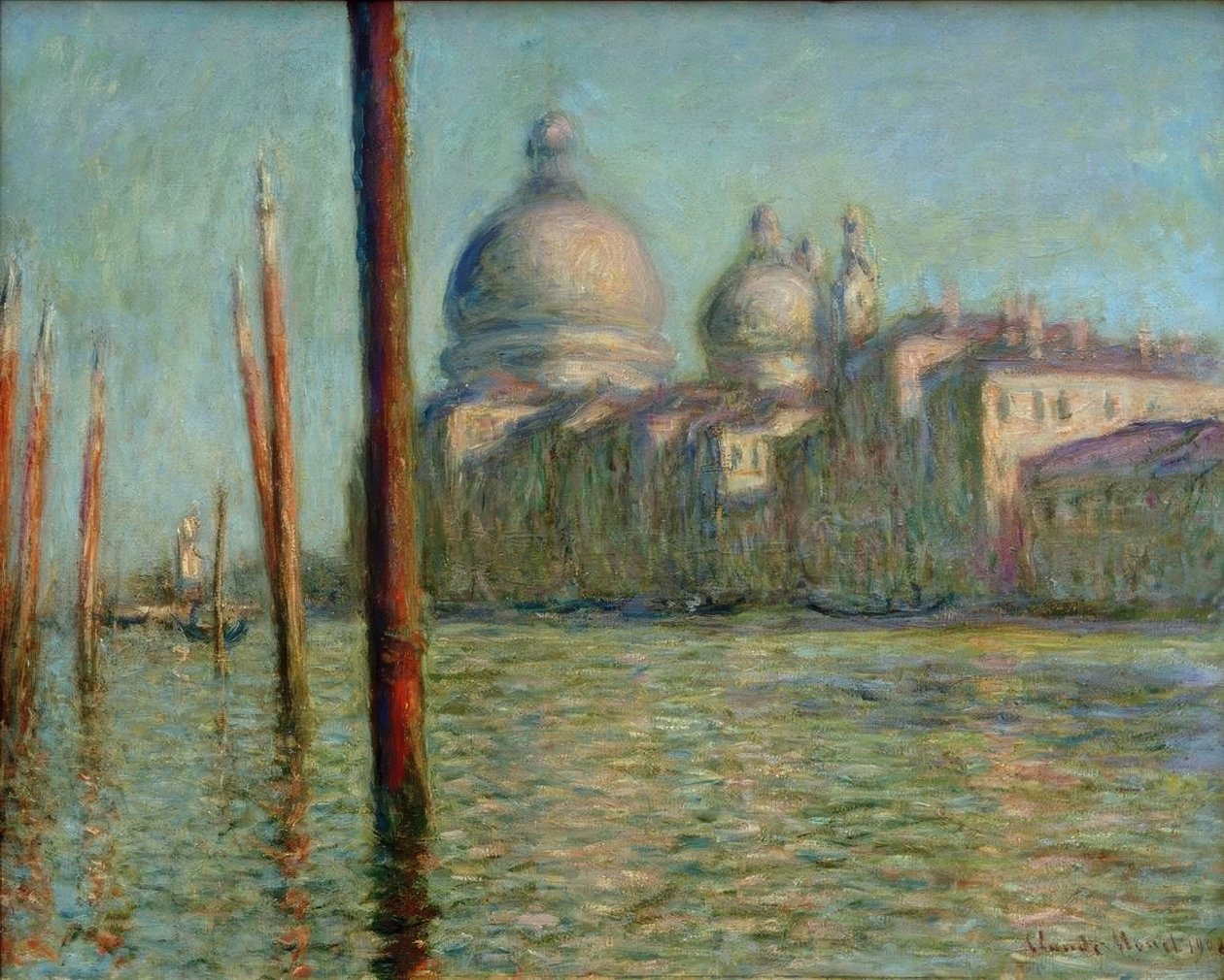 O Grande Canal de Claude Monet
