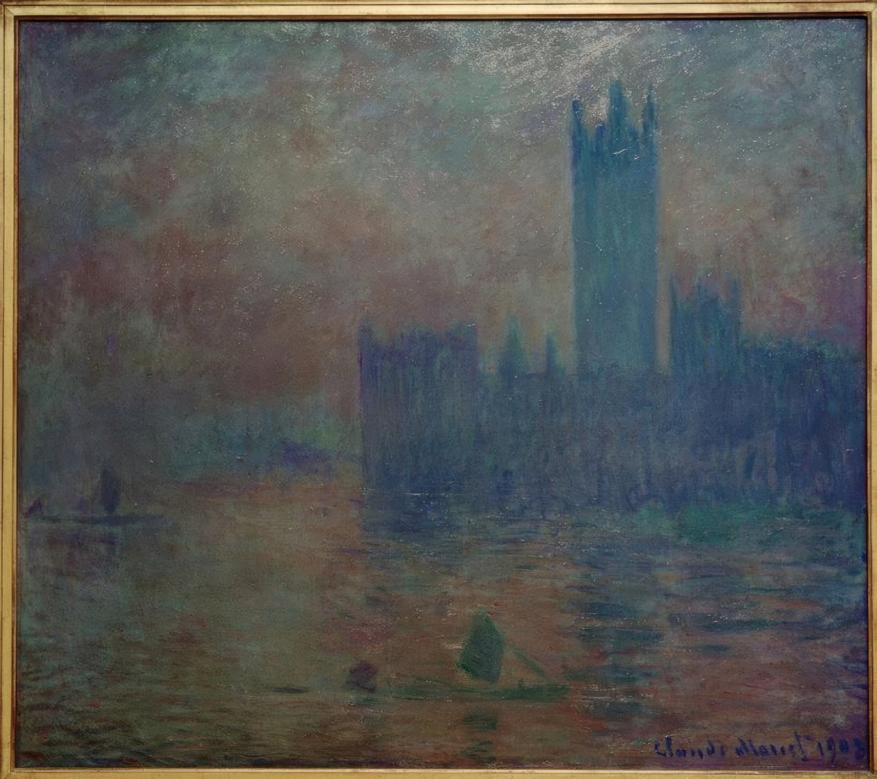 Parlamento, Efeito Nevoeiro de Claude Monet