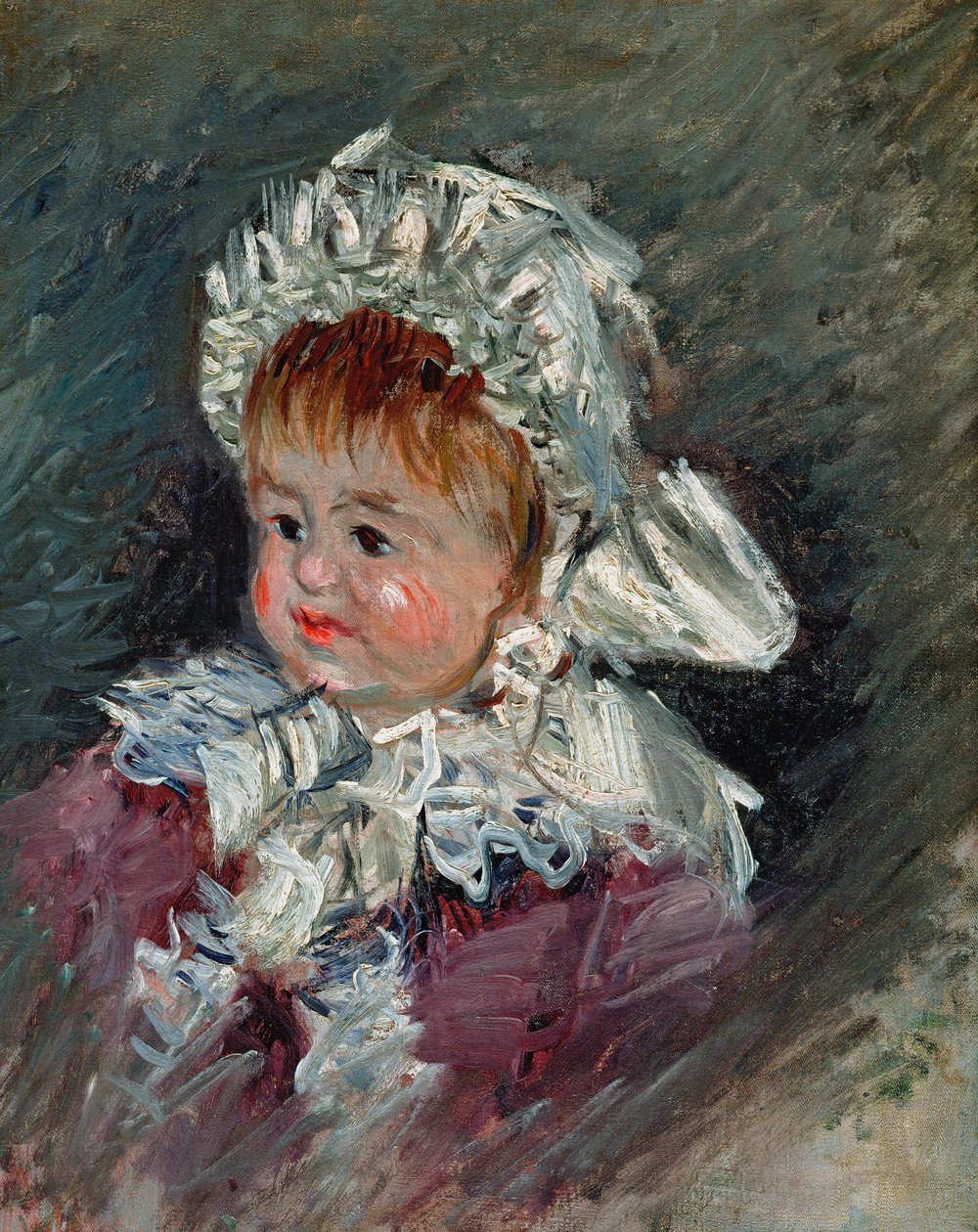 Michel Monet (1878-1966) como um bebê, 1878-79 de Claude Monet