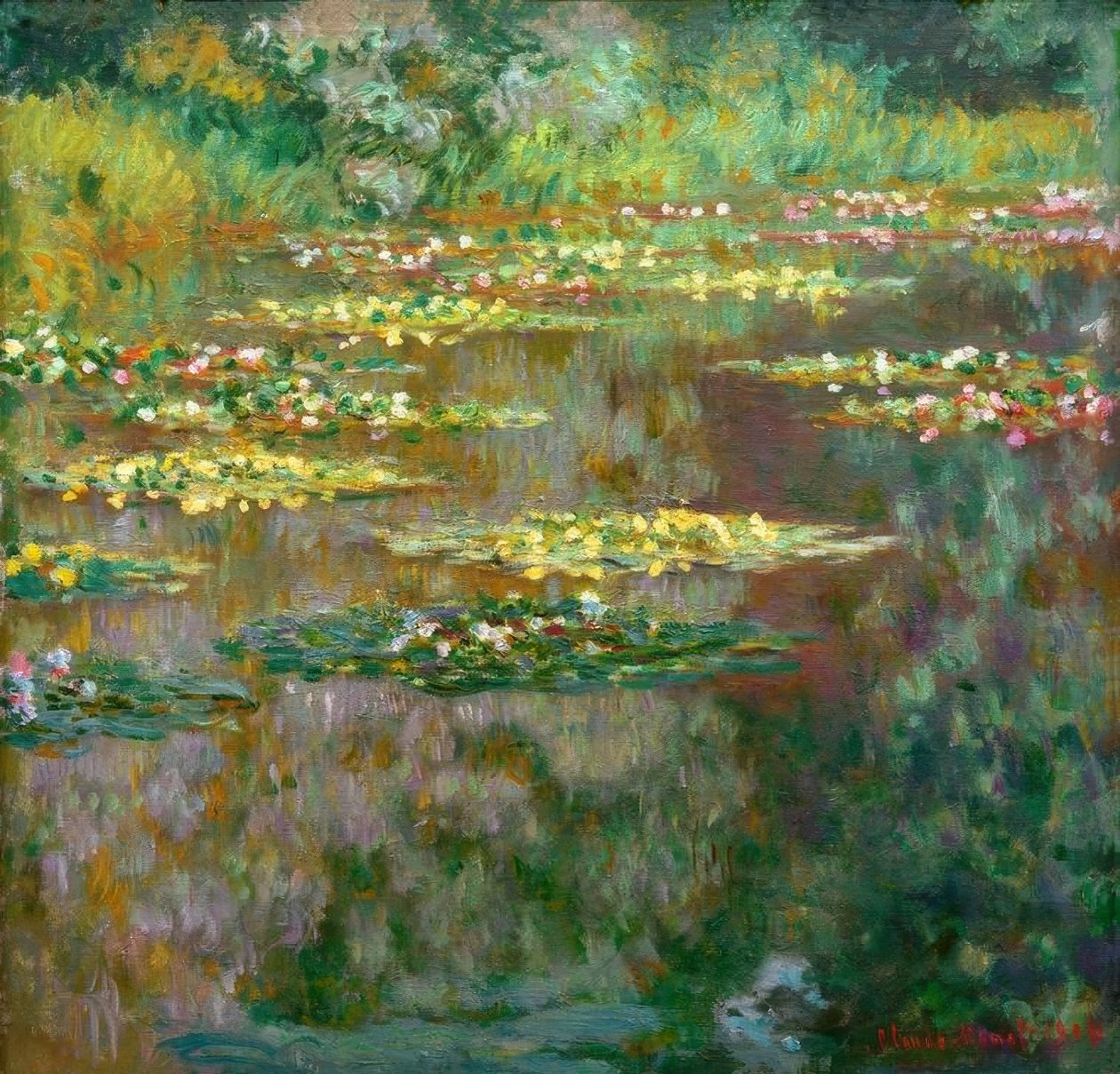 Nymphéas (nenúfares) de Claude Monet