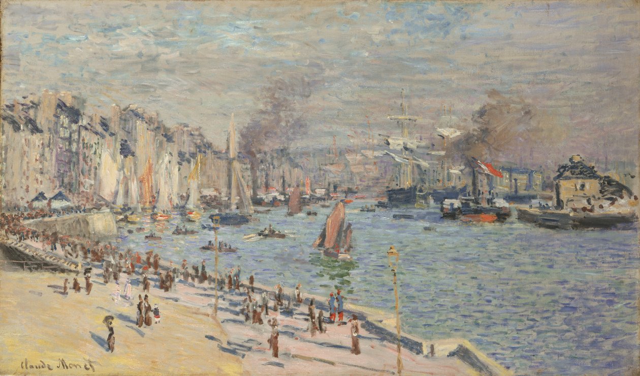 Porto de Le Havre de Claude Monet