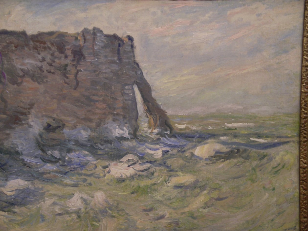 Porte dAval, para Claude Monet, o Museu de Montserrat de Claude Monet
