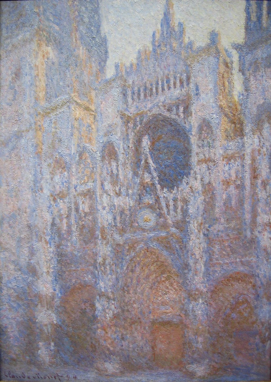 Catedral de Rouen, Fachada Oeste de Claude Monet