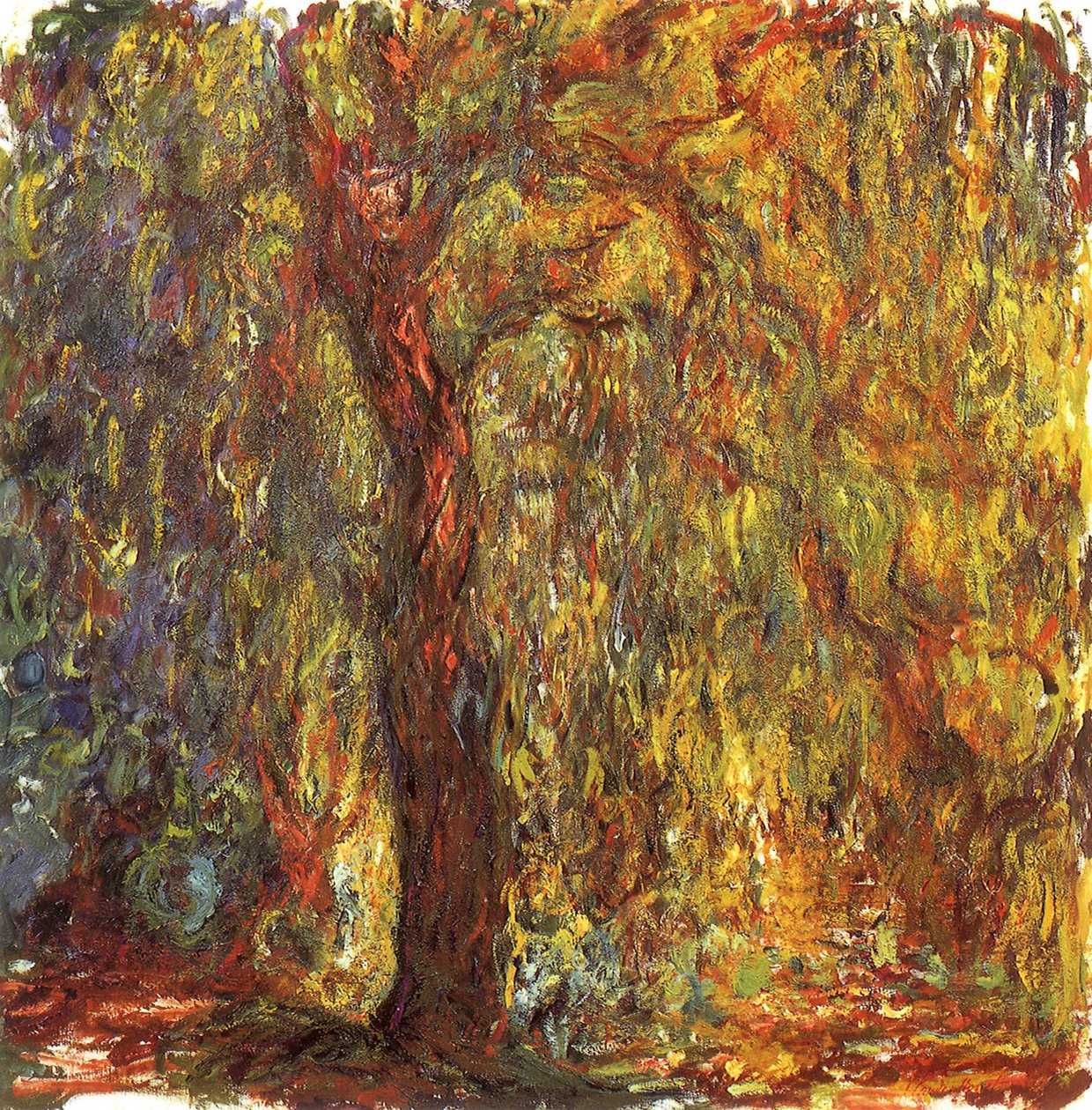 Salgueiro-chorão de Claude Monet